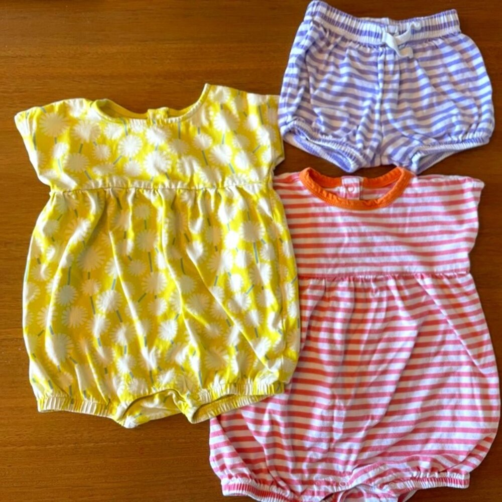 Primary Brand; Baby Girl 3 Piece Set